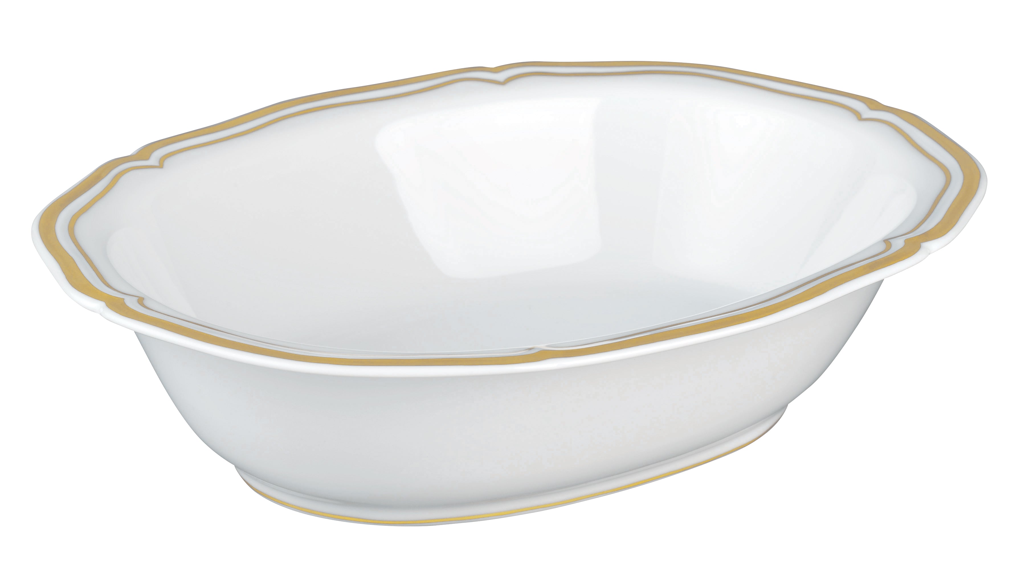 Polka Or - Open Vegetable Dish 9.8 in