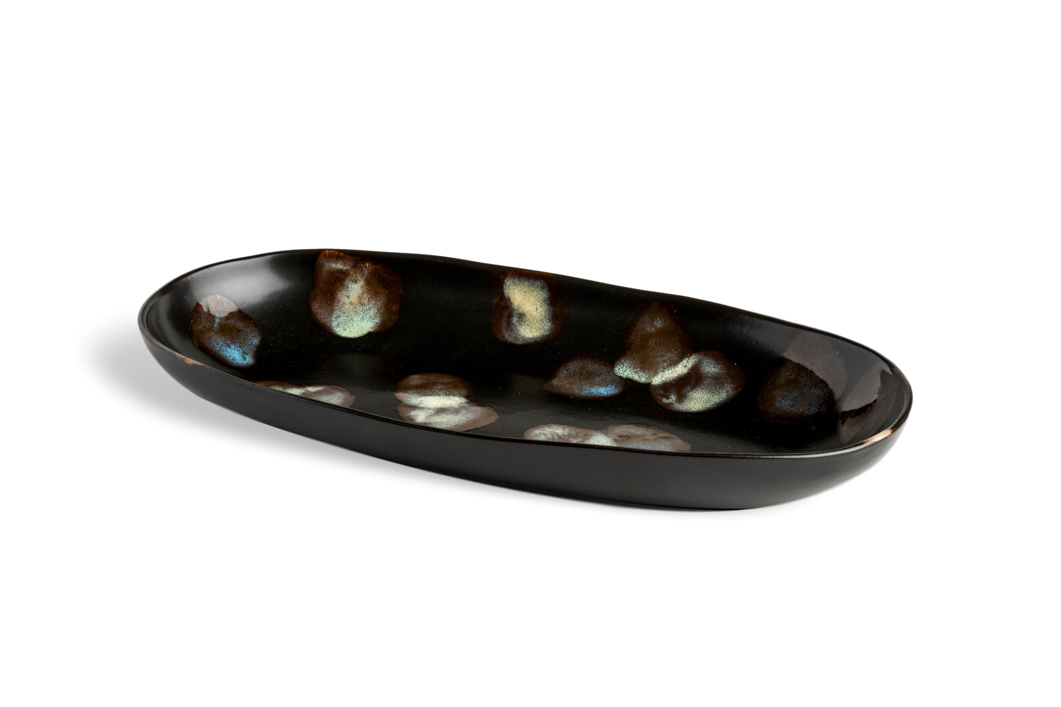 Dappled Medium Oval Tray