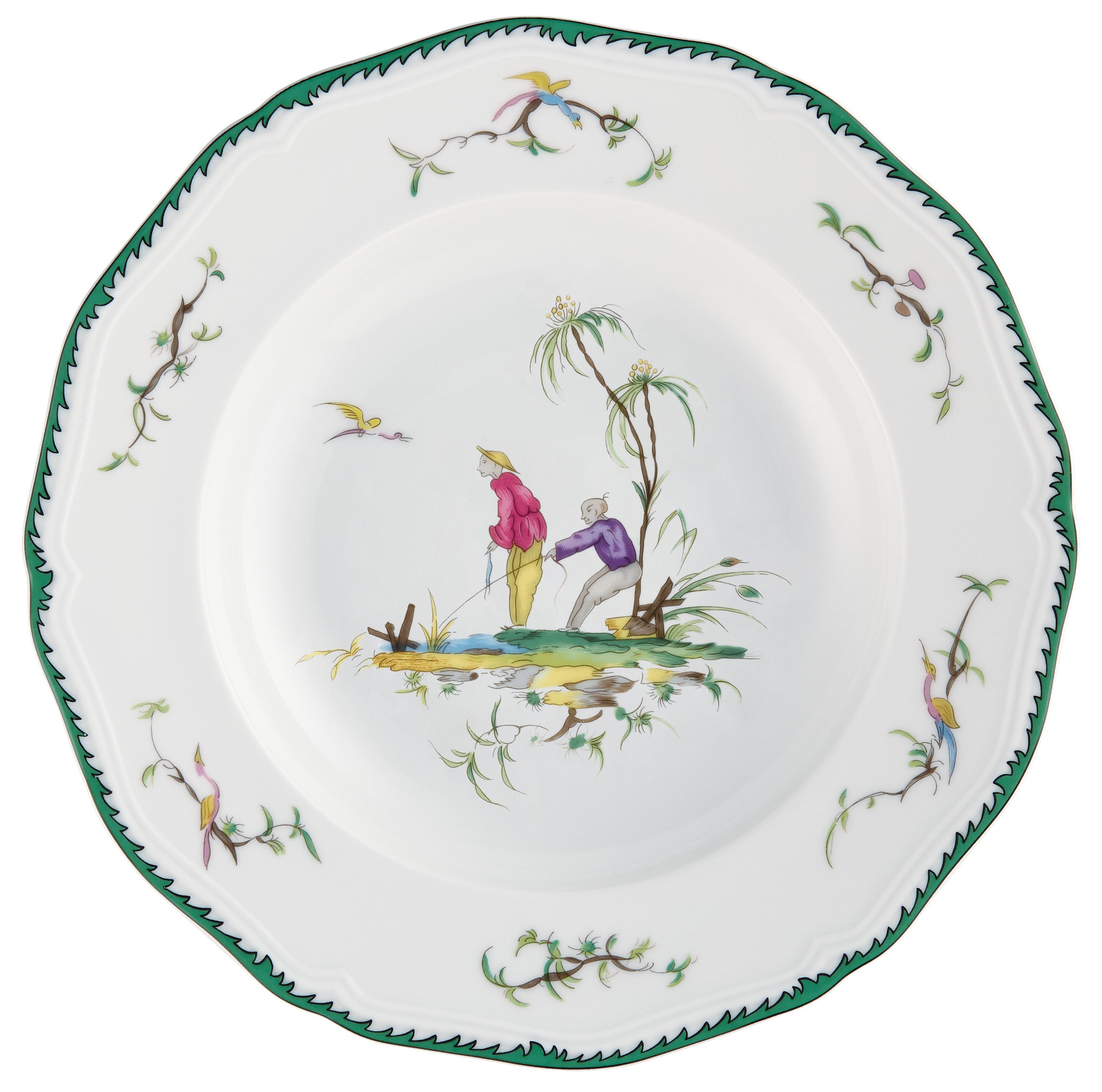 Longjiang N2 - French Rim Soup Plate D-9.1 in 5.9 oz