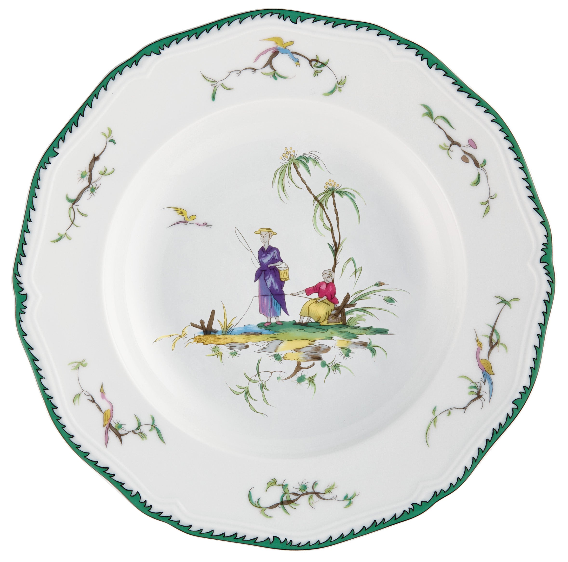 Longjiang N3 - French Rim Soup Plate D-9.1 in 5.9 oz