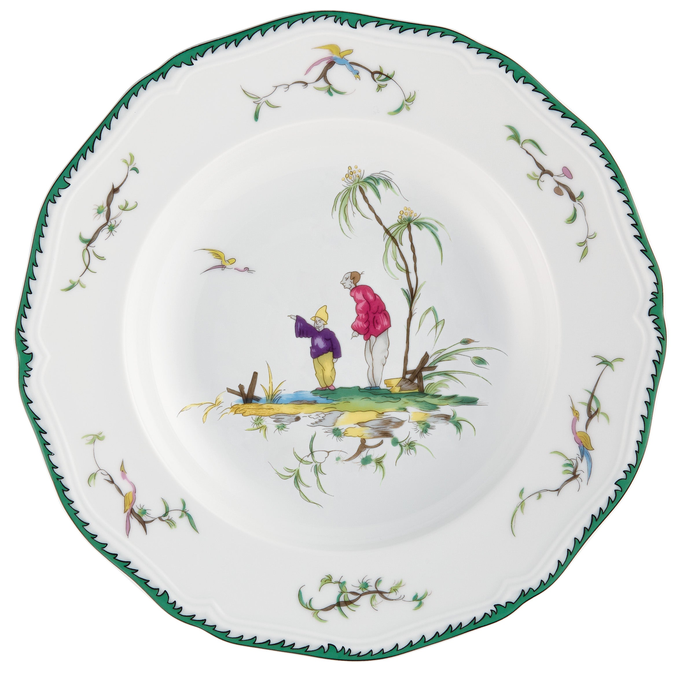Longjiang N4 - French Rim Soup Plate D-9.1 in 5.9 oz