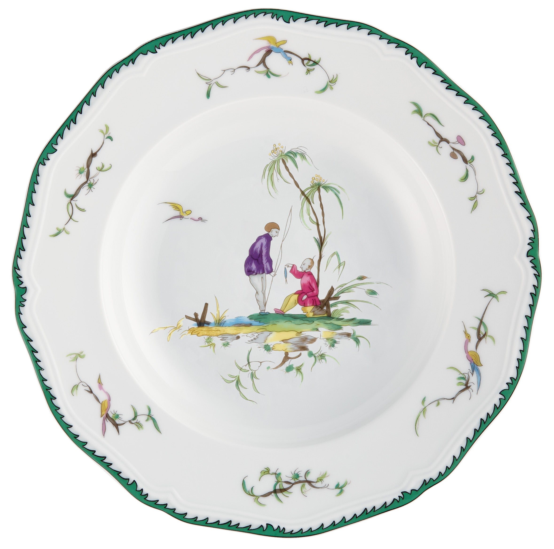 Longjiang N5 - French Rim Soup Plate D-9.1 in 5.9 oz