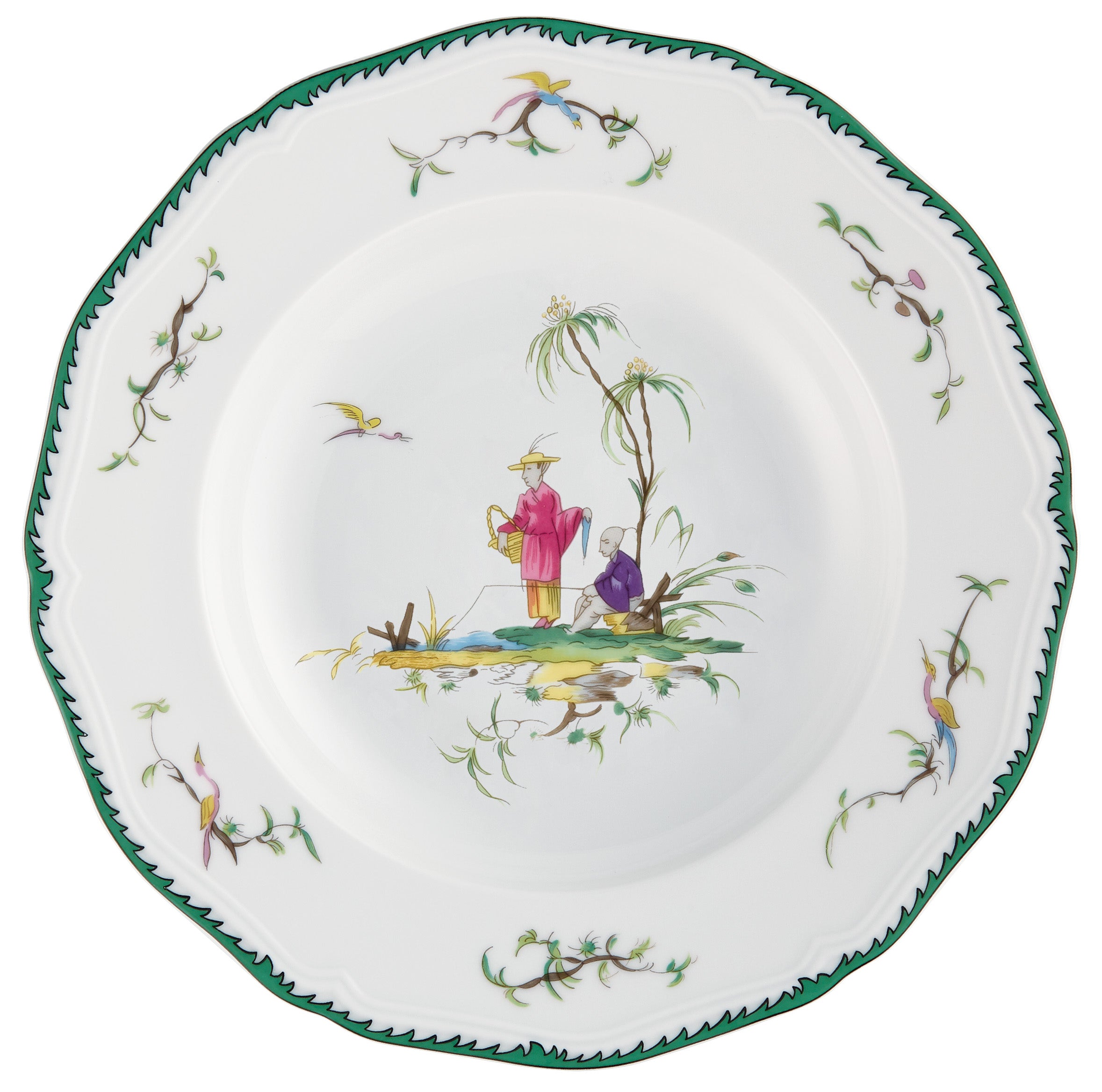 Longjiang N6 - French Rim Soup Plate D-9.1 in 5.9 oz