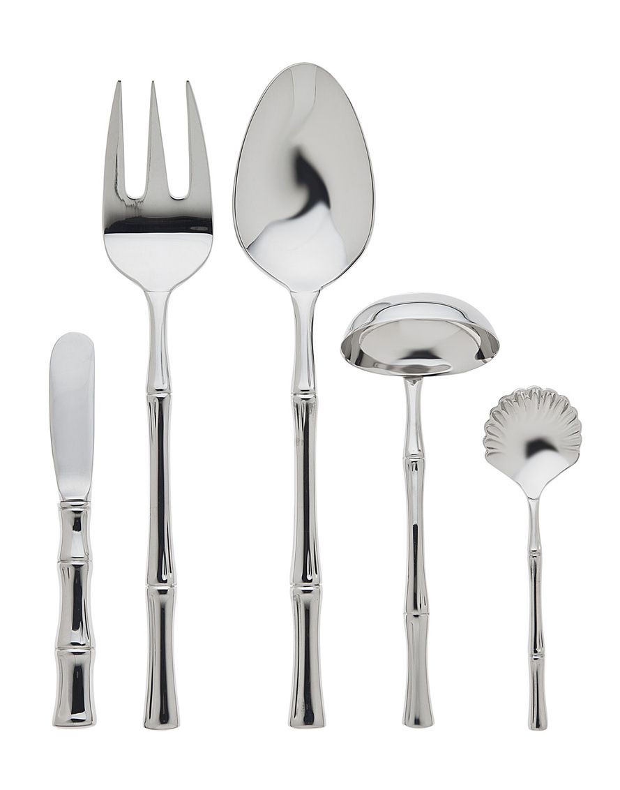 Bamboo 5-piece Hostess Set