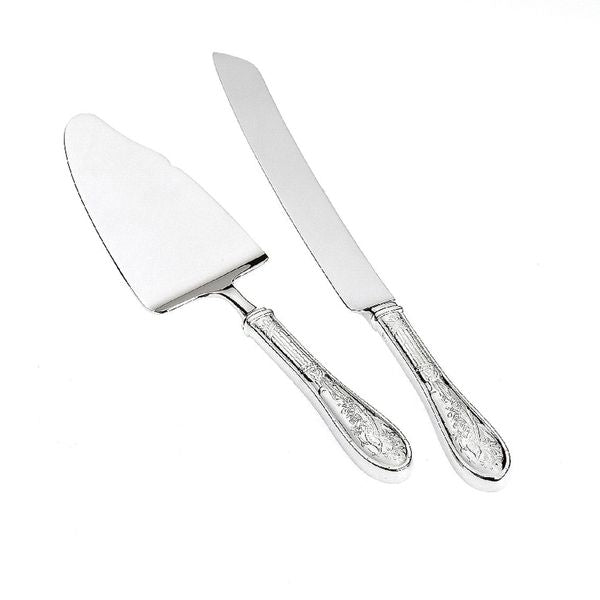 Japanese Bird Cake Knife & Server