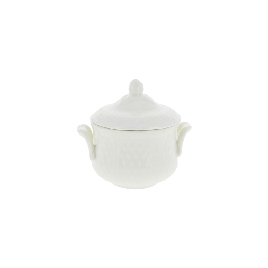 Pont Aux Choux White Sugar Bowl