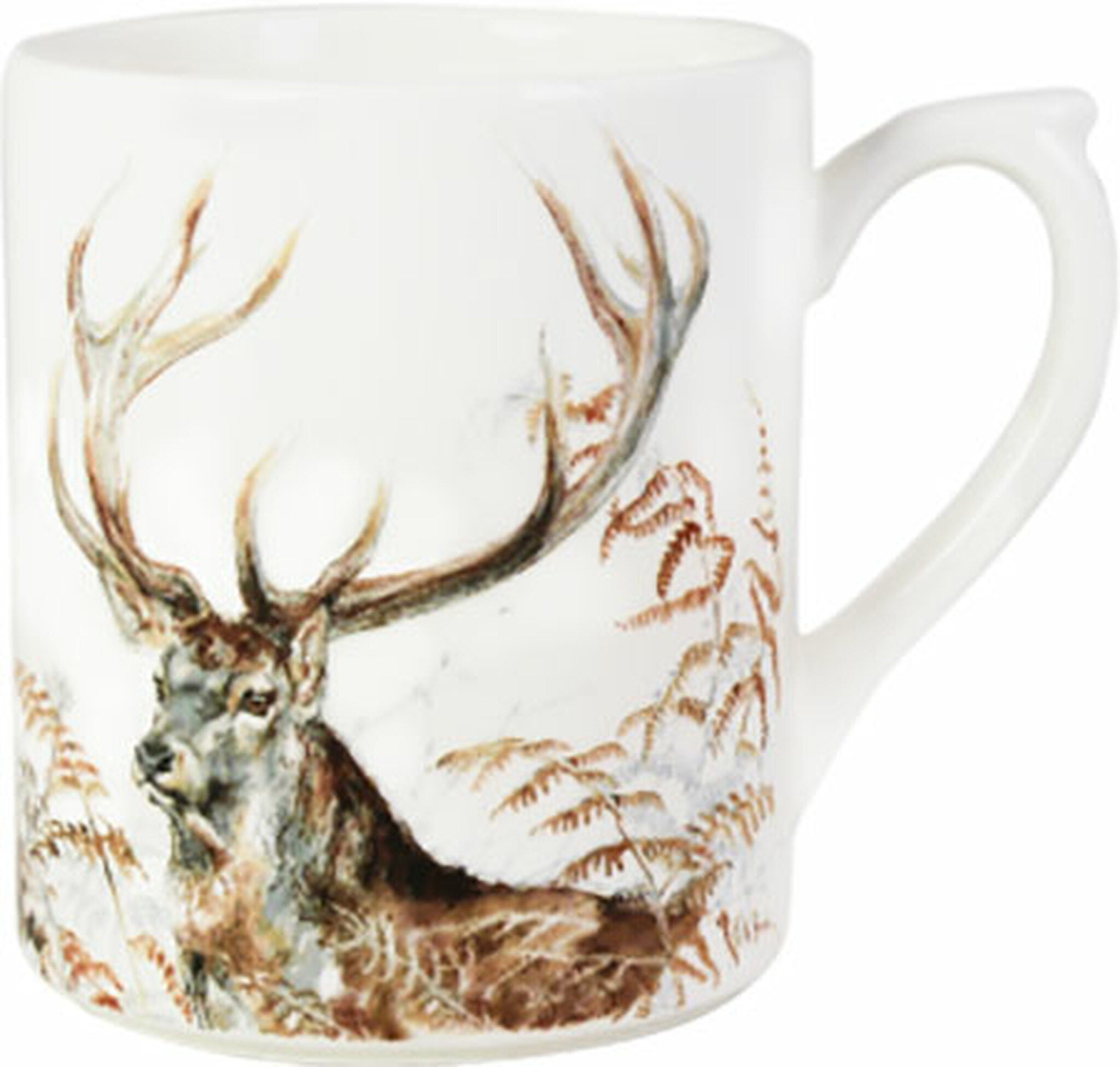 Sologne Mug Stag 9 Oz - 3 1/2 H