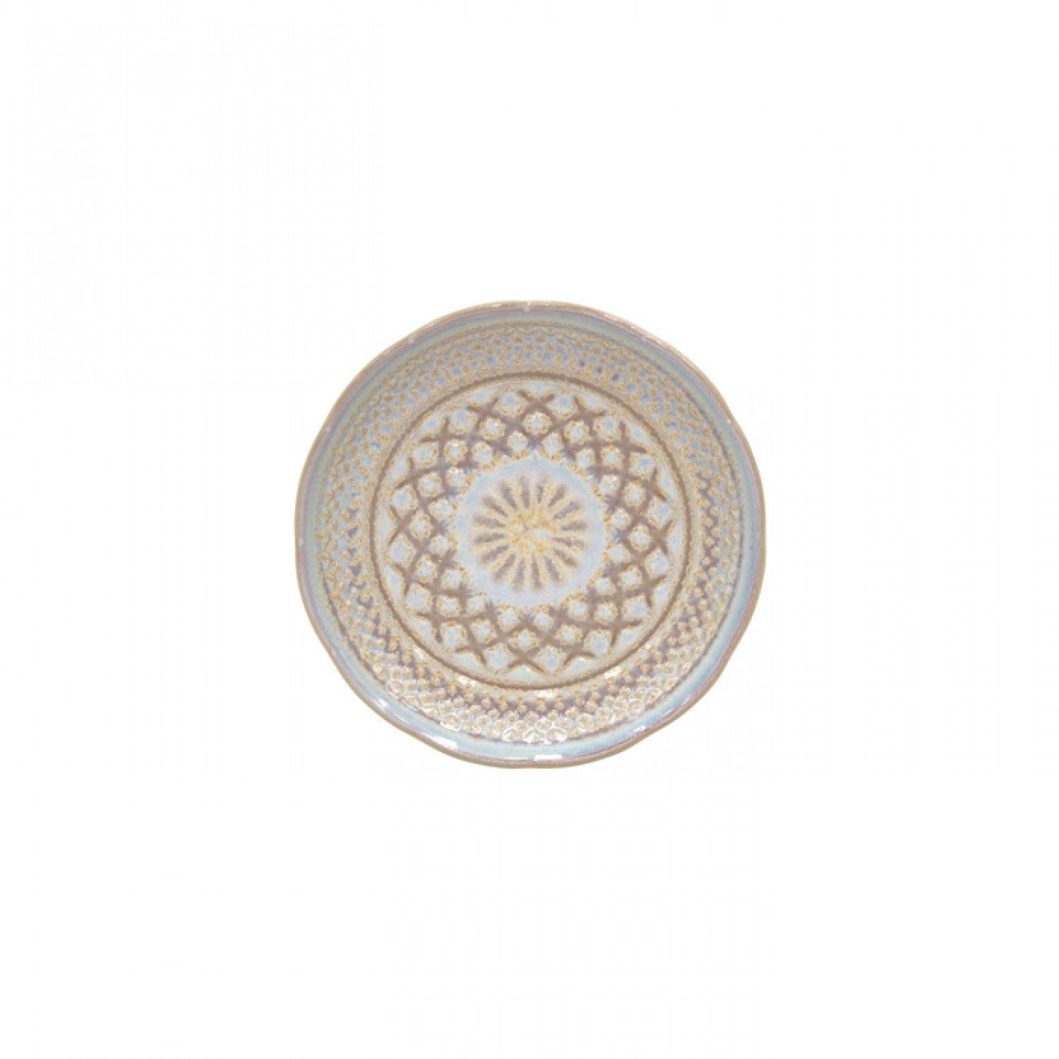 Cristal Nacar Bread Plate