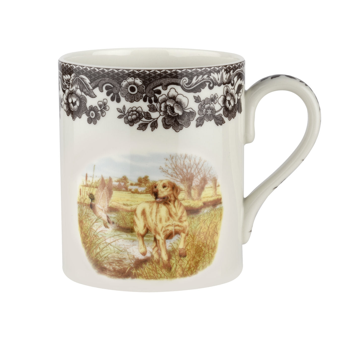Spode Woodland Hunting Dogs - Mug (Yellow Labrador Retriever)