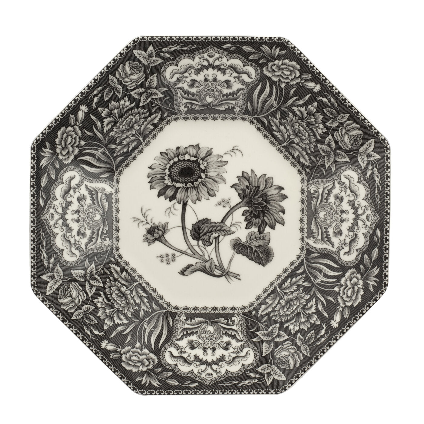 Spode Heritage - Octagonal Platter (Floral)