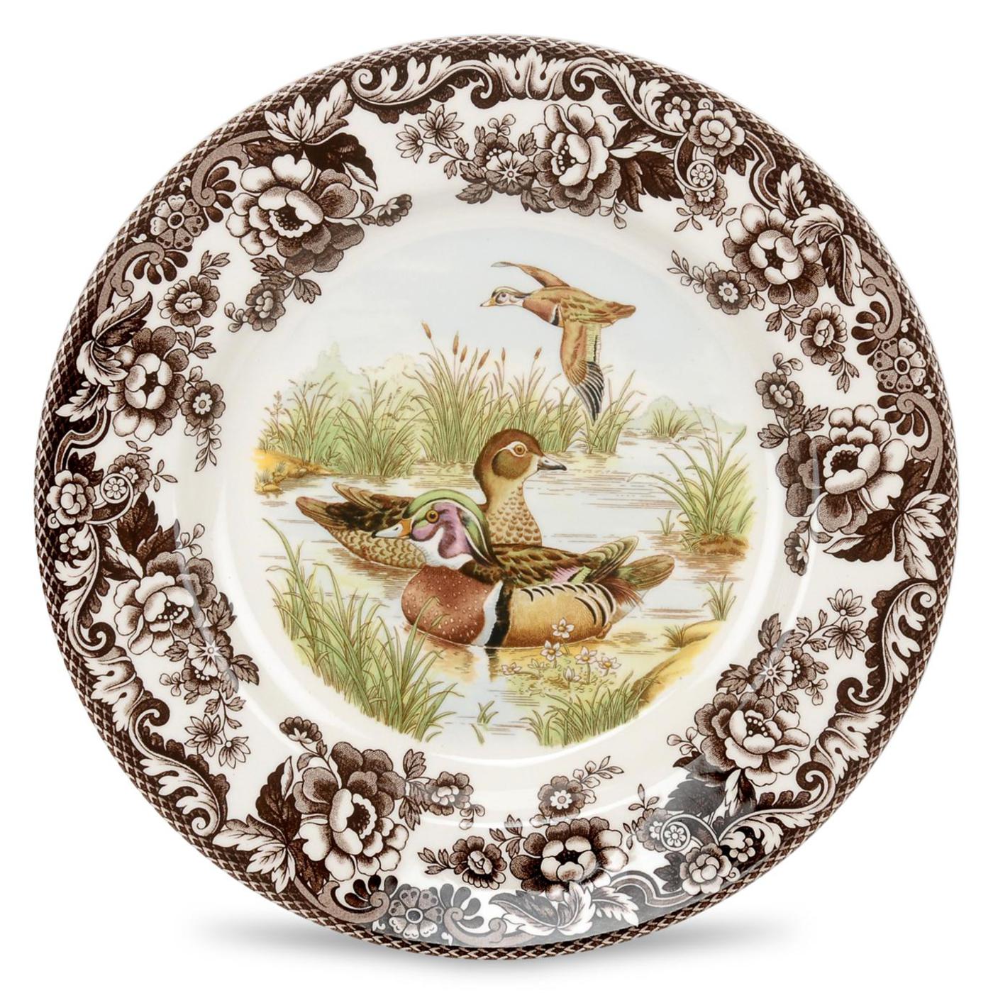 Woodland -  Salad Plate (Wood Duck)