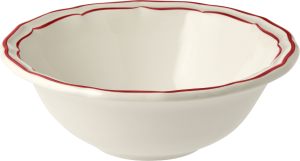 Filet Red Cereal Bowl XL Set of 2