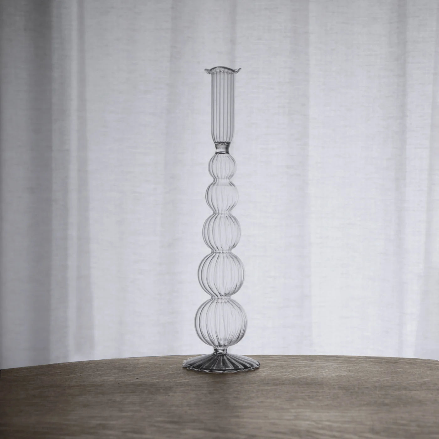 Cambridge Olivia 12" Candlestick Set of 2 (Clear)