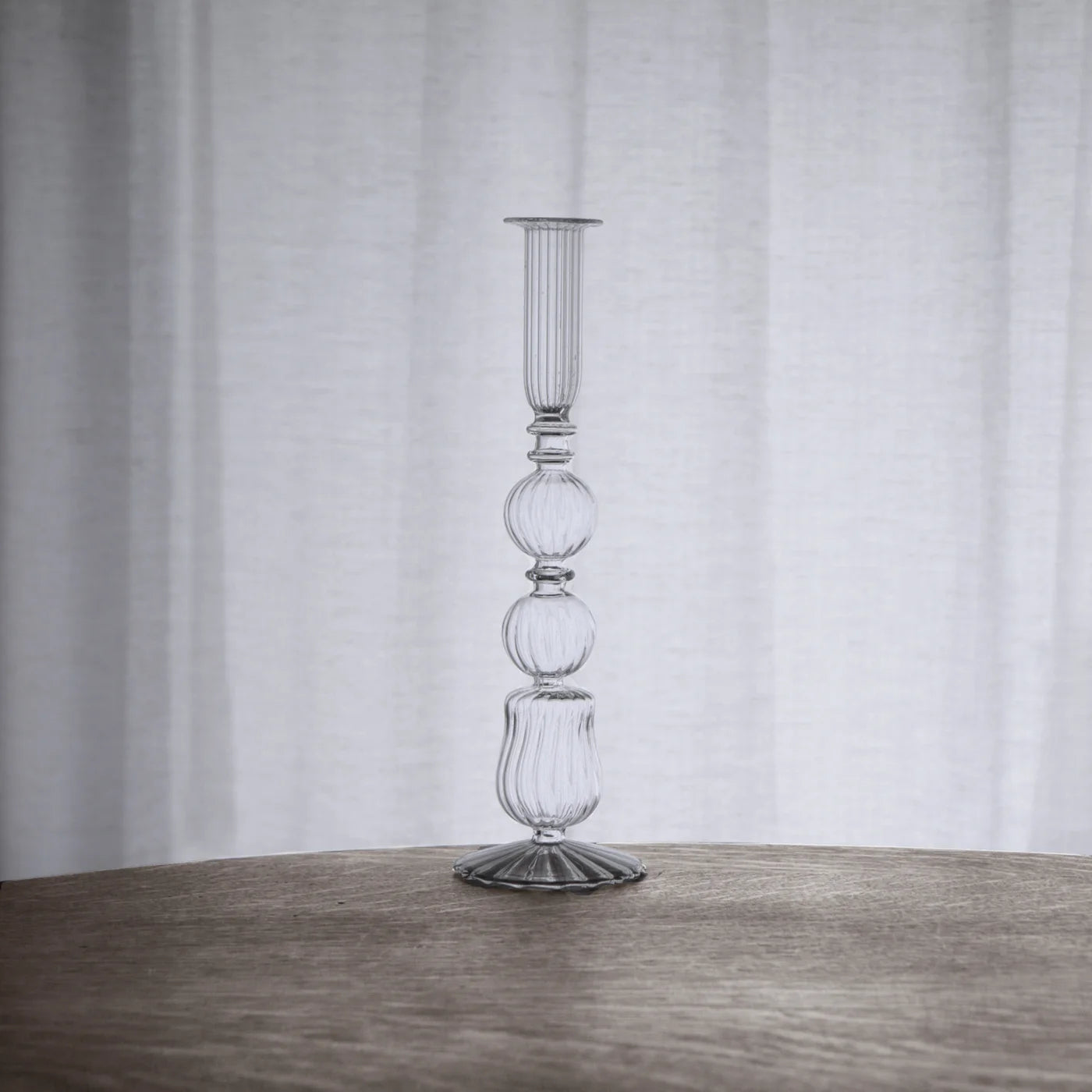 Cambridge Emma 10.5" Candlestick Set of 2 (Clear)
