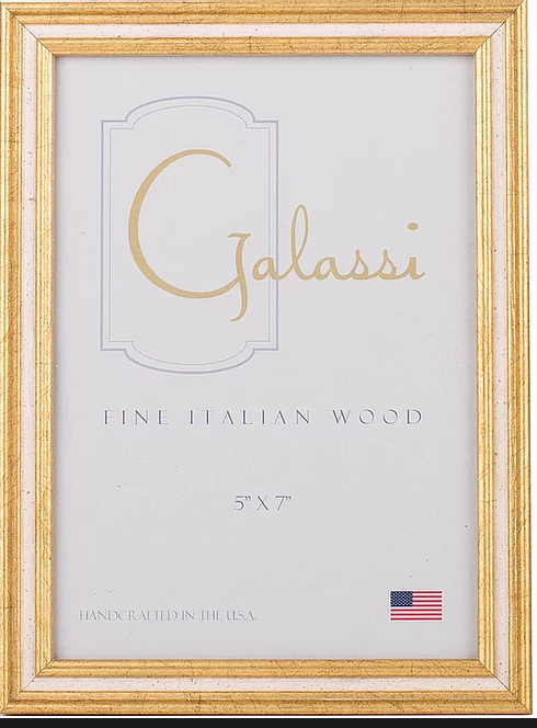 Gold W/cream Channel 8x10