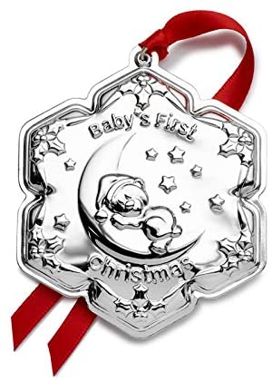 Baby's First Christmas Ornament Sterling