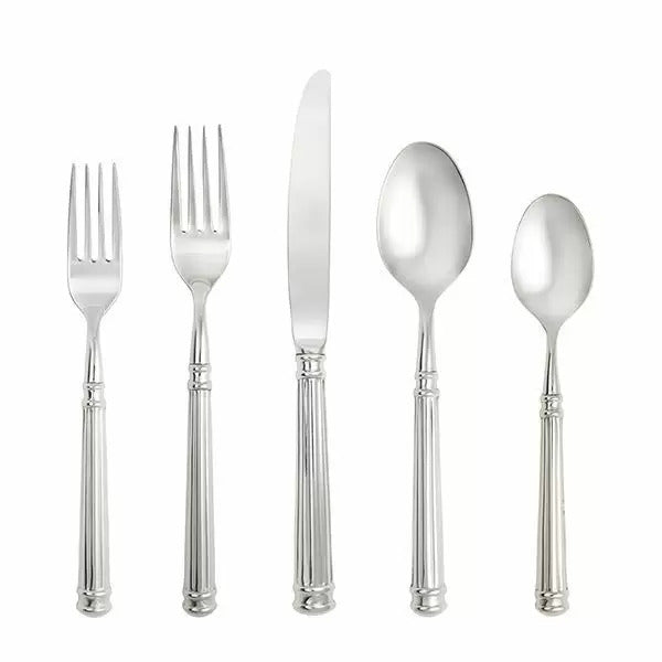 Nyssa Hollow Handle Flatware 5-piece place setting