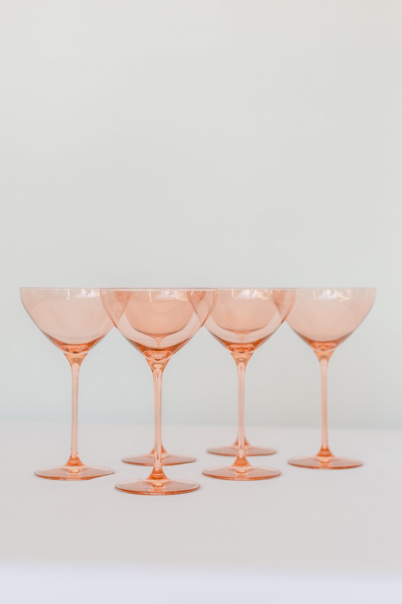 Estelle Colored Martini Glass - Set 6