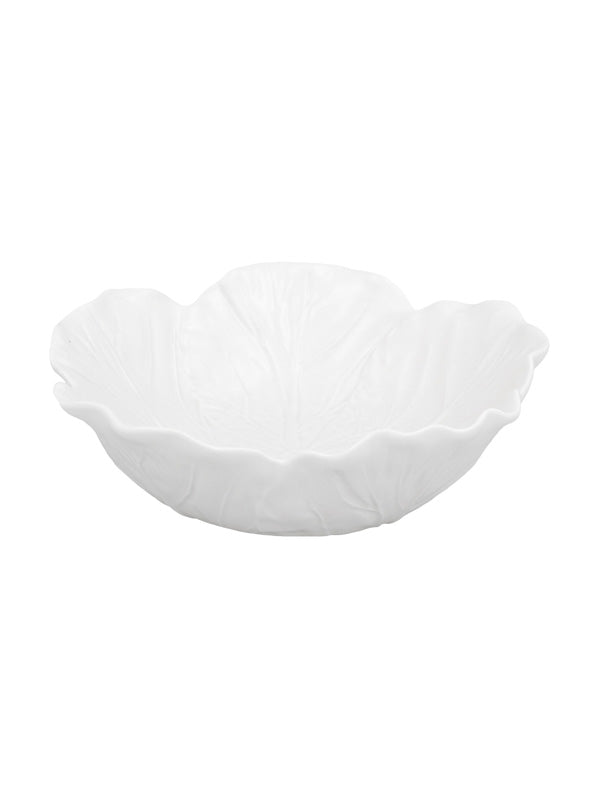 Bordallo Pinheiro Cabbage - Bowl 27 Oz - Individual Salad Bowl Beige