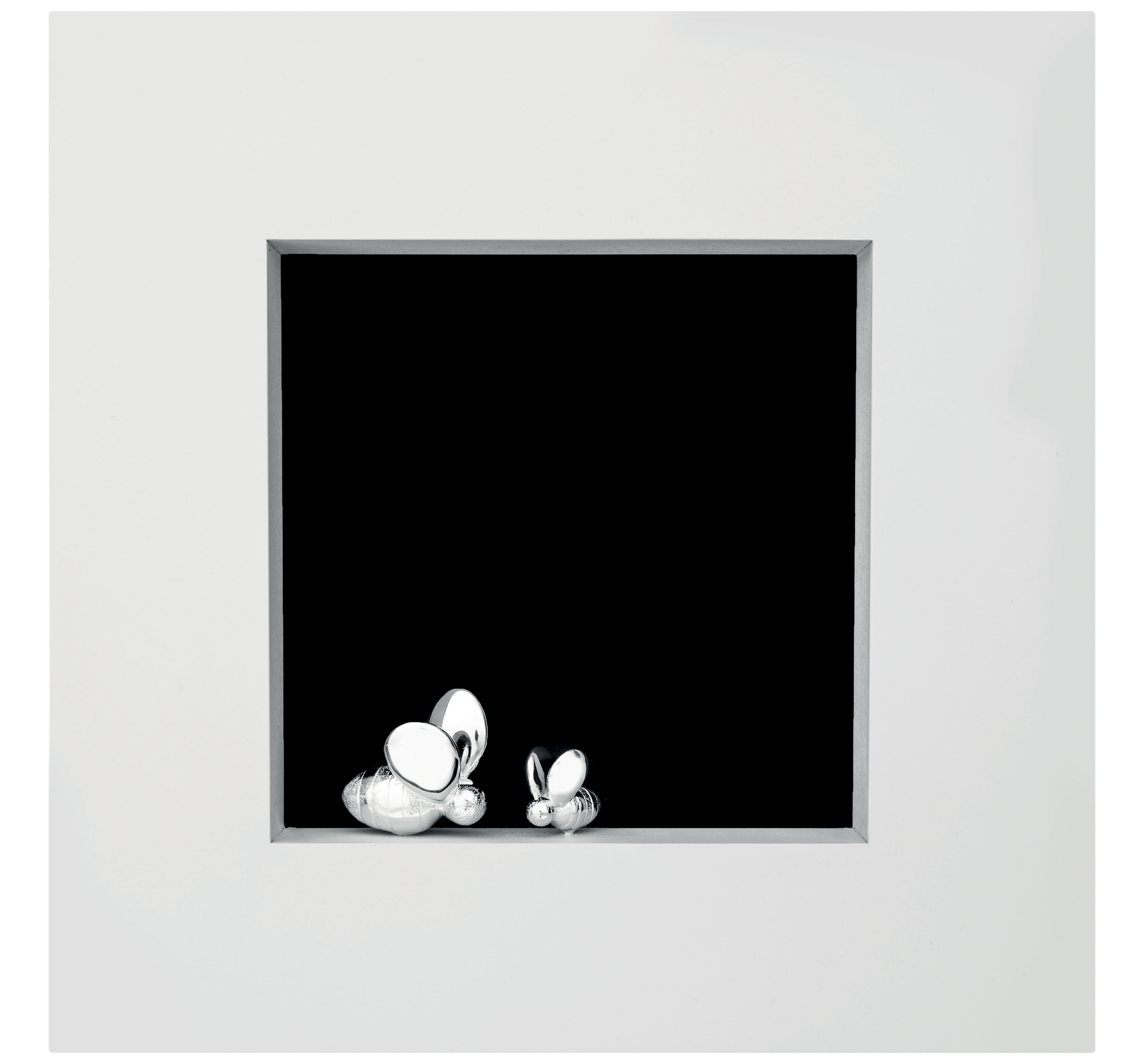 BeeBee Wood & Silver-Plated Picture Frame