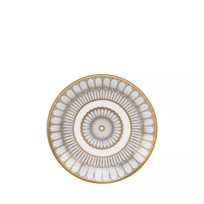 Arcades Grey Gold Bread And Butter Plate