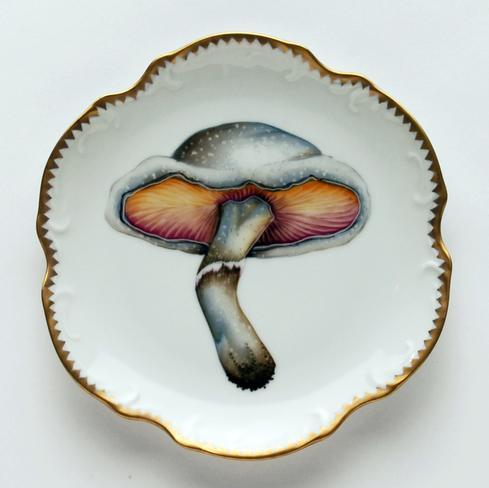 Anna Weatherley Forest Mushrooms Hors D'Oeuvre Plates