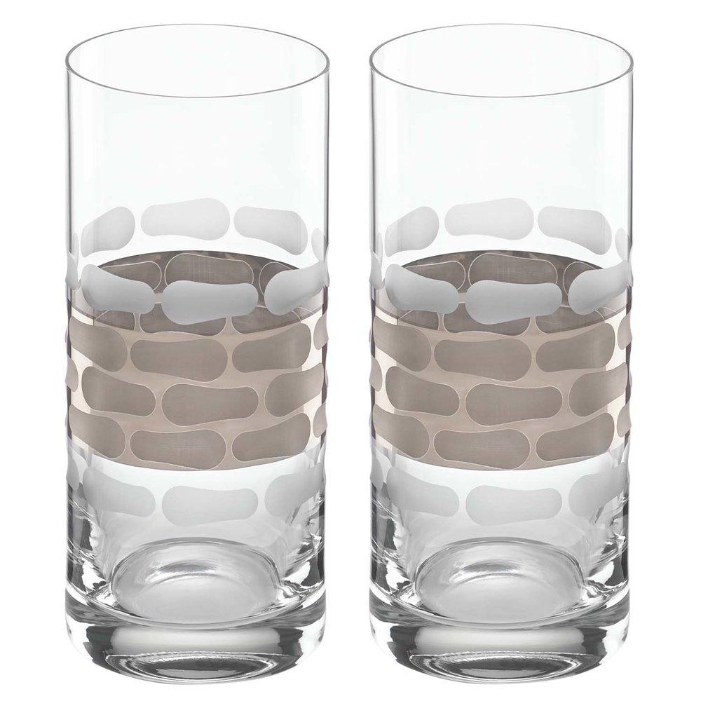 Truro Platinum Highball Set of 2