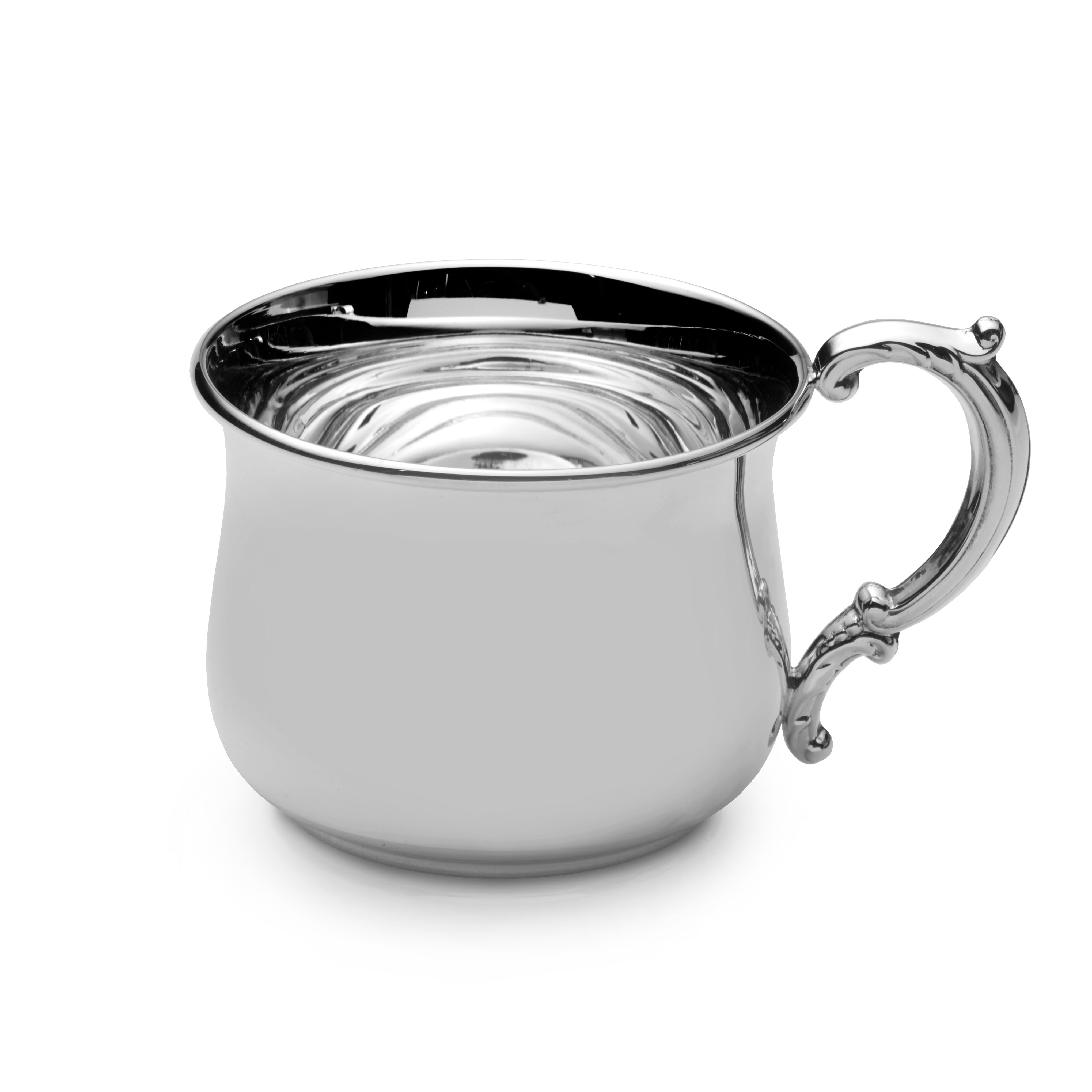 Sterling Pot Belly Baby Cup, Heavy Gauge