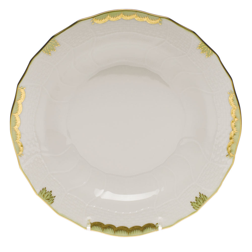 Herend Princess Victoria Green Dessert Plate 8.25"d - Green