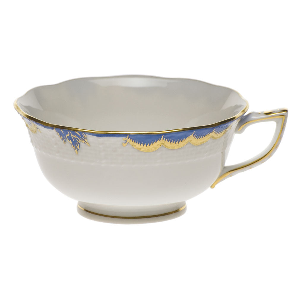 Herend Princess Victoria Blue Tea Cup (8 Oz) - Blue