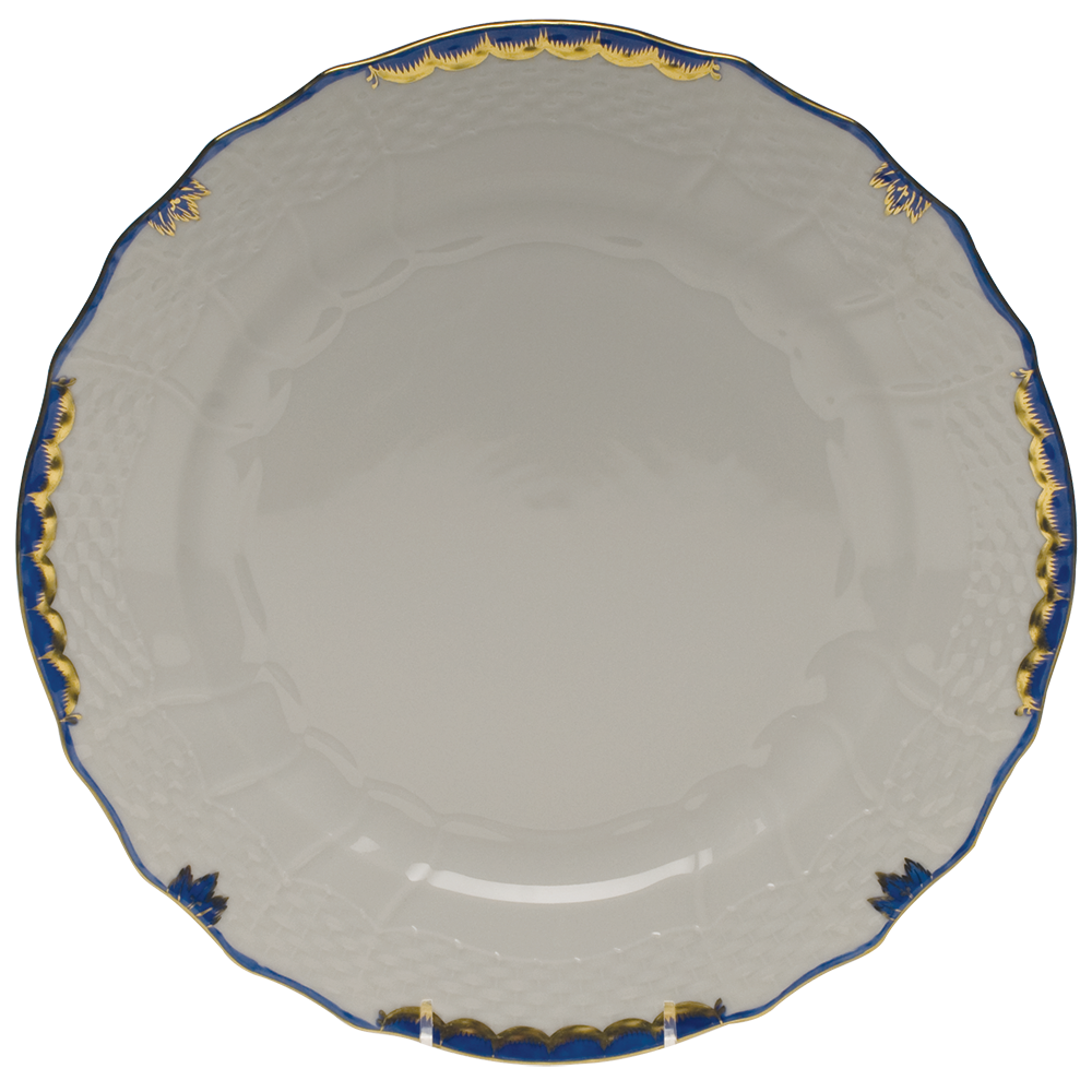 Princess Victoria Blue Service Plate 11"d - Blue
