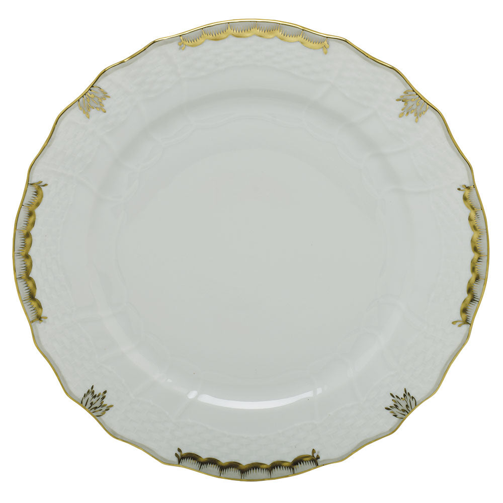 Herend Princess Victoria Gray Service Plate 11"d - Gray
