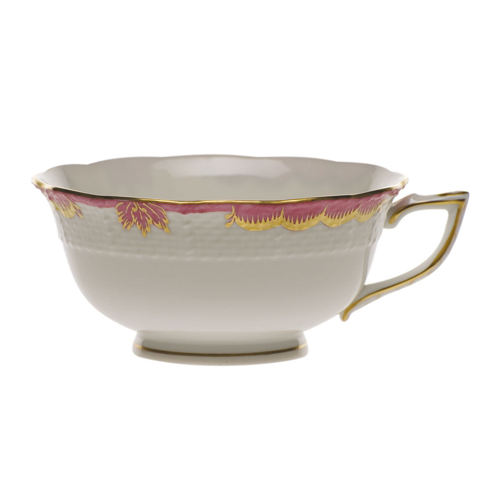 Herend Princess Victoria Pink Tea Cup (8 Oz) - Pink
