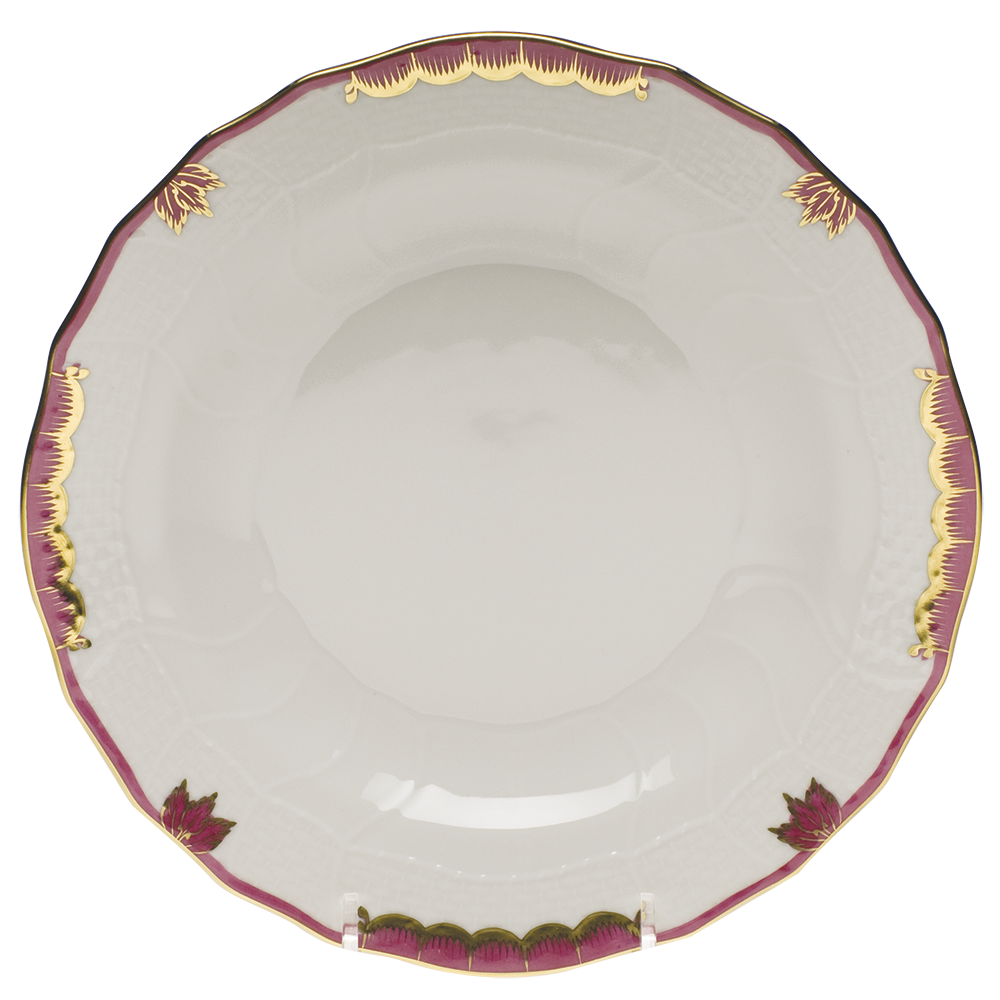 Princess Victoria Pink Dessert Plate 8.25"d