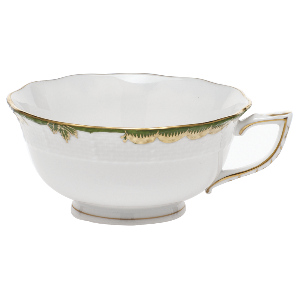 Princess Victoria Dark Green Tea Cup (8 Oz)