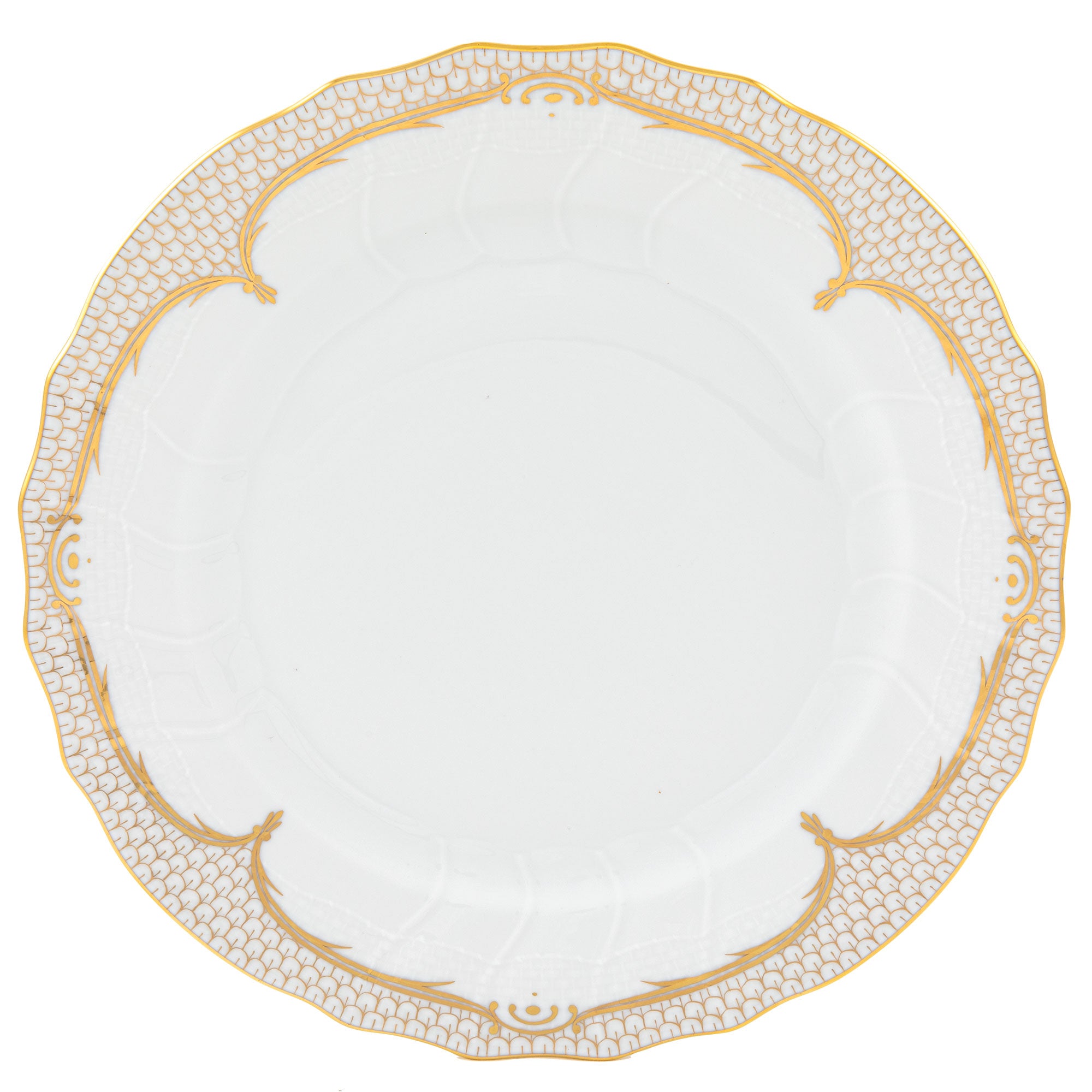 Herend Golden Elegance Dinner Plate 10.5"d