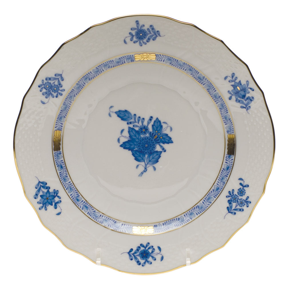 Herend Chinese Bouquet Blue Salad Plate 7.5"d - Blue