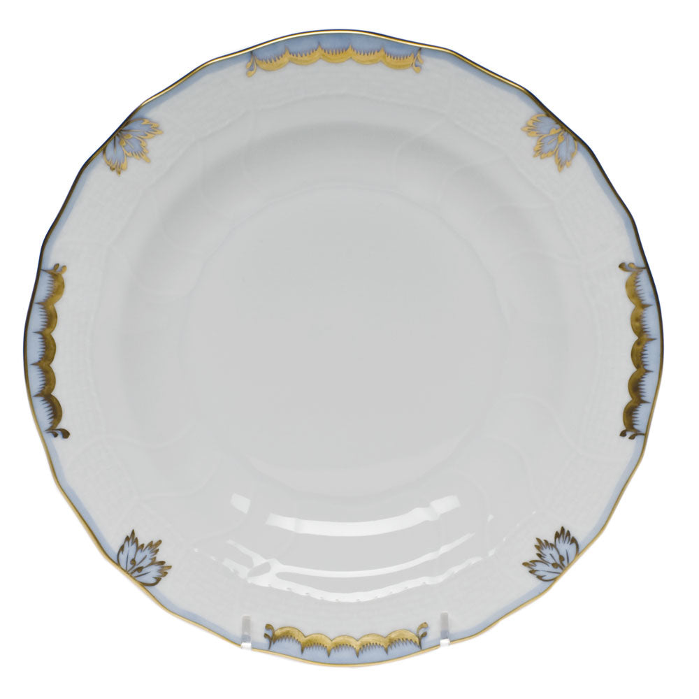 Herend Princess Vict Light Blue Dessert Plate 8.25"d - Light Blue