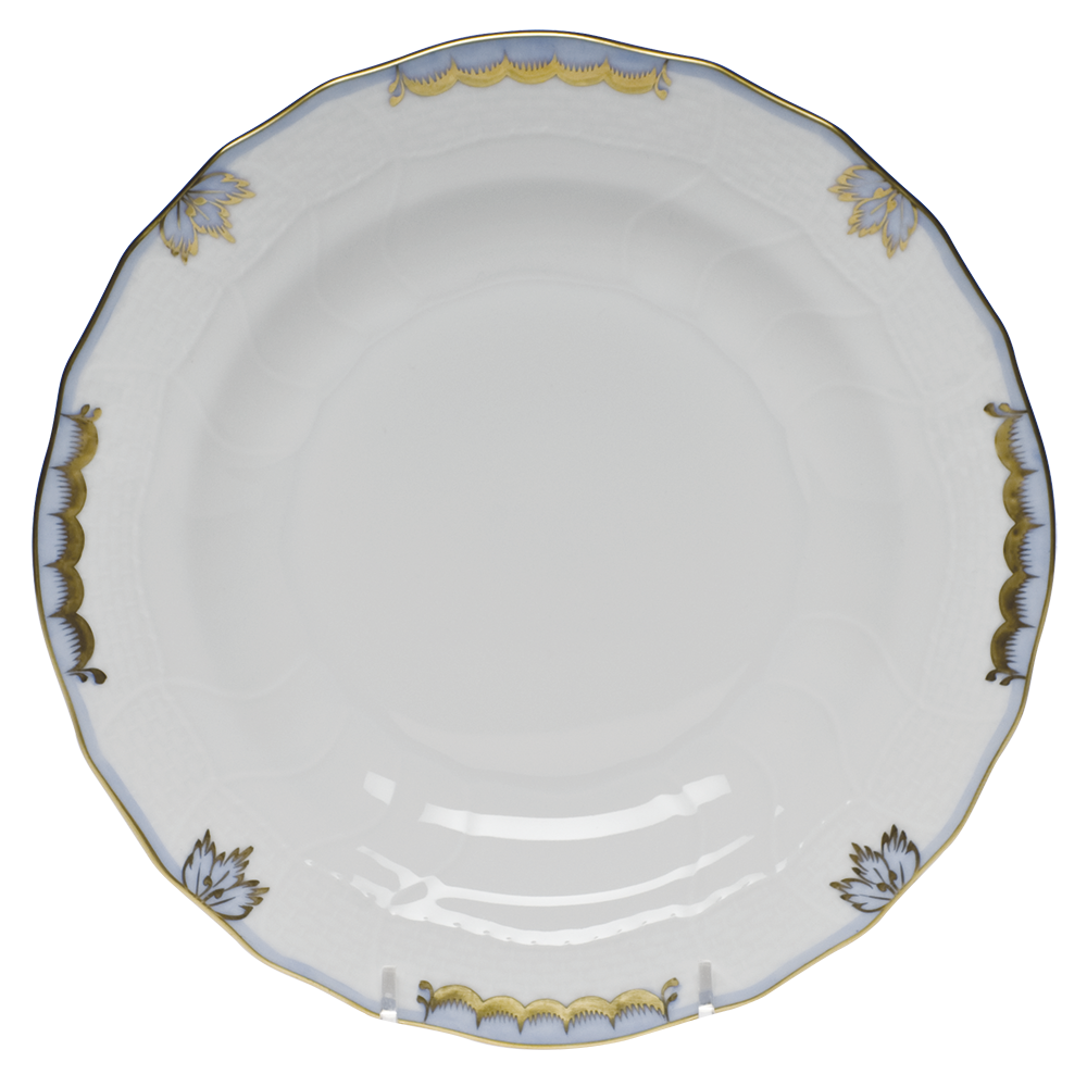 Princess Victoria Light Blue Dessert Plate