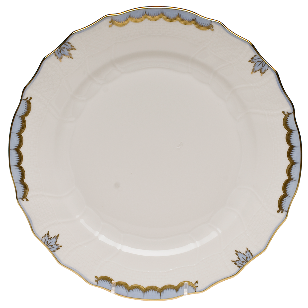 Princess Victoria Light Blue Dinner Plate