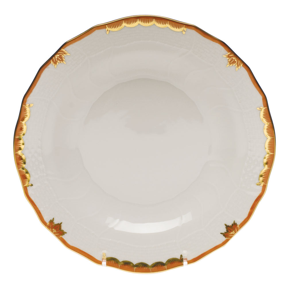 Herend Princess Victoria Rust Dessert Plate 8.25"d - Rust
