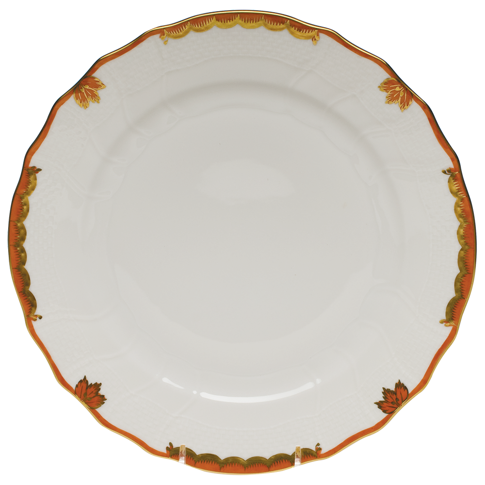 Princess Victoria Rust Dinner Plate 10.5"d