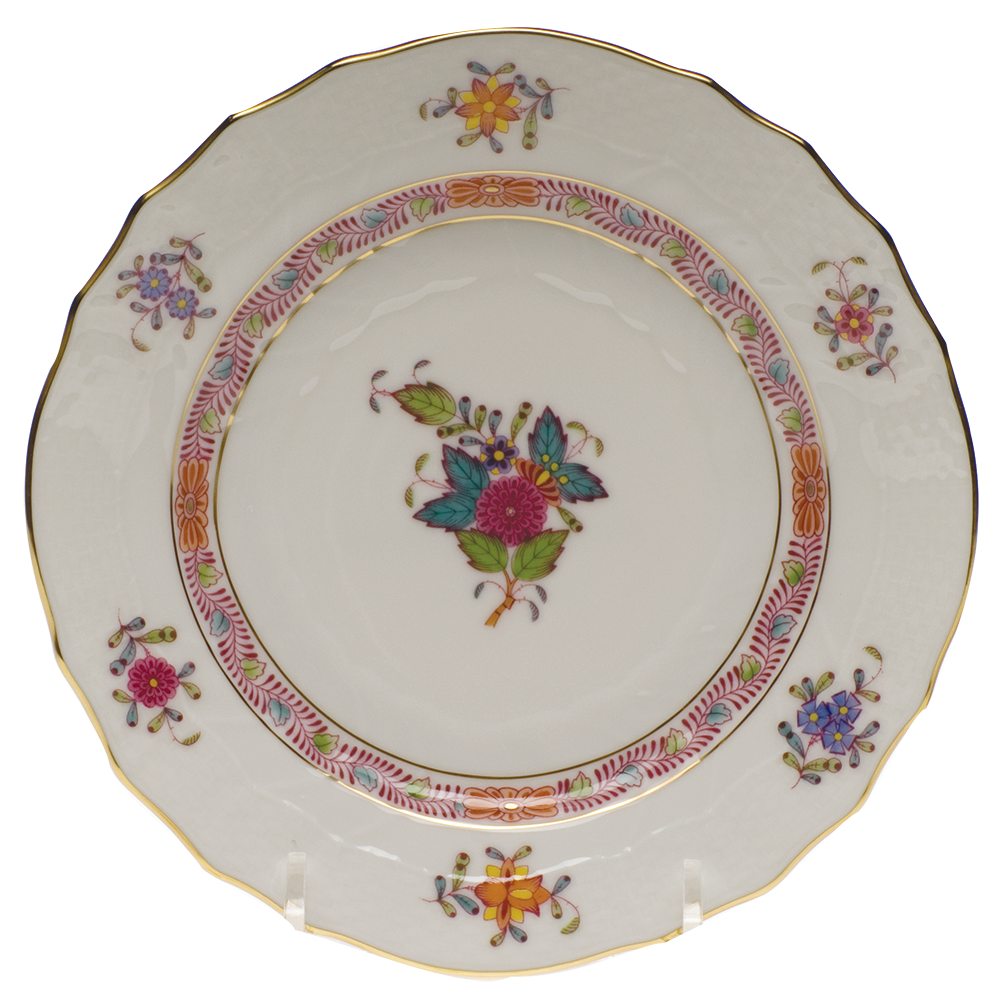 Chinese Bouquet Multicolor Bread And Butter Plate 6"d