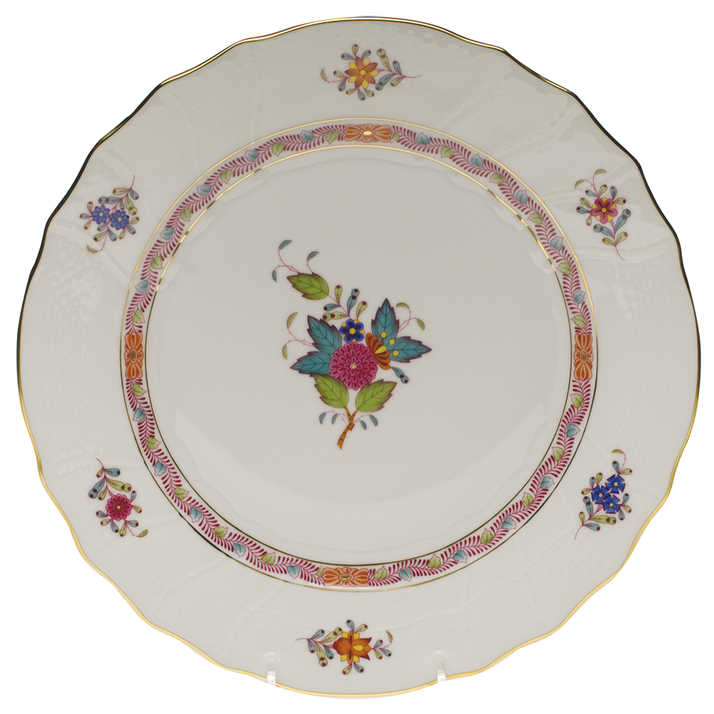 Chinese Bouquet Multicolor Dinner Plate 10.5"d