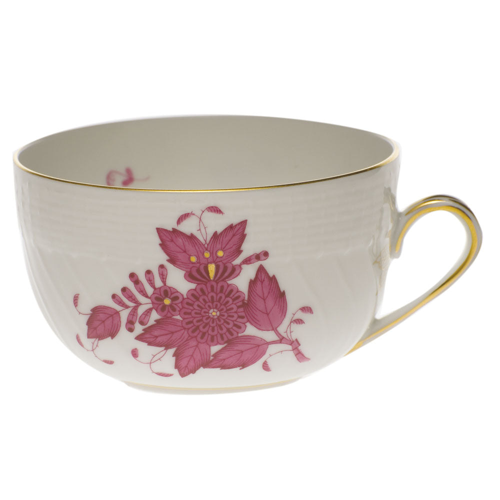 Herend Chinese Bouquet Raspberry Canton Cup (6 Oz) - Raspberry