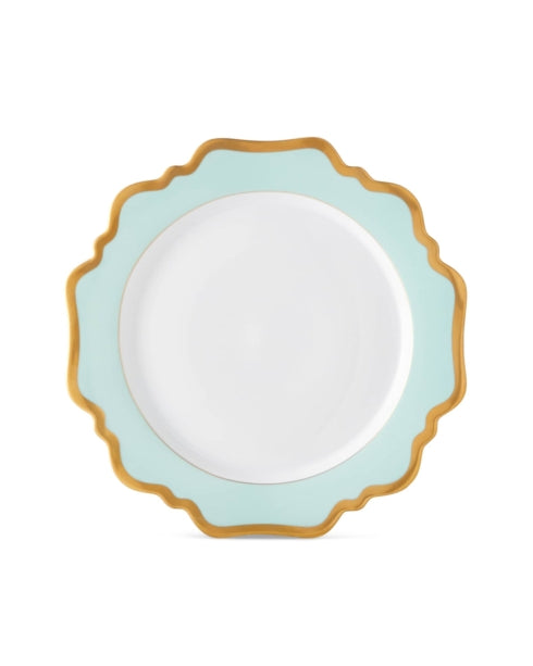 Anna's Palette Dinner Plate - Aqua Green