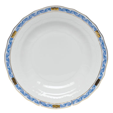Herend Chinese Bqt Garland Blue Dessert Plate 8.25"d - Blue