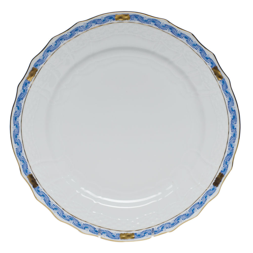 Herend Chinese Bqt Garland Blue Service Plate 11"d - Blue