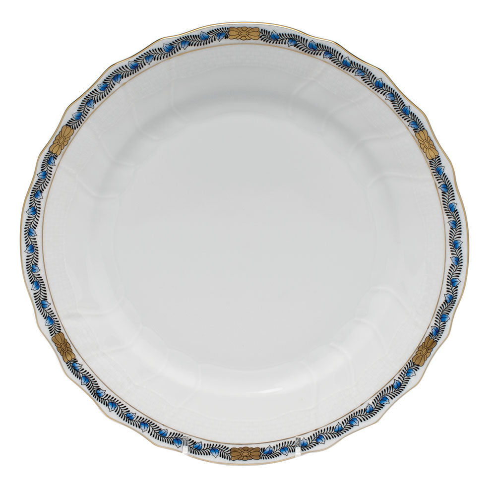 Herend CHIN BQT GARL BLK SAPHHIRE DINNER PLATE 10.5"D - BLACK SAPPHIRE