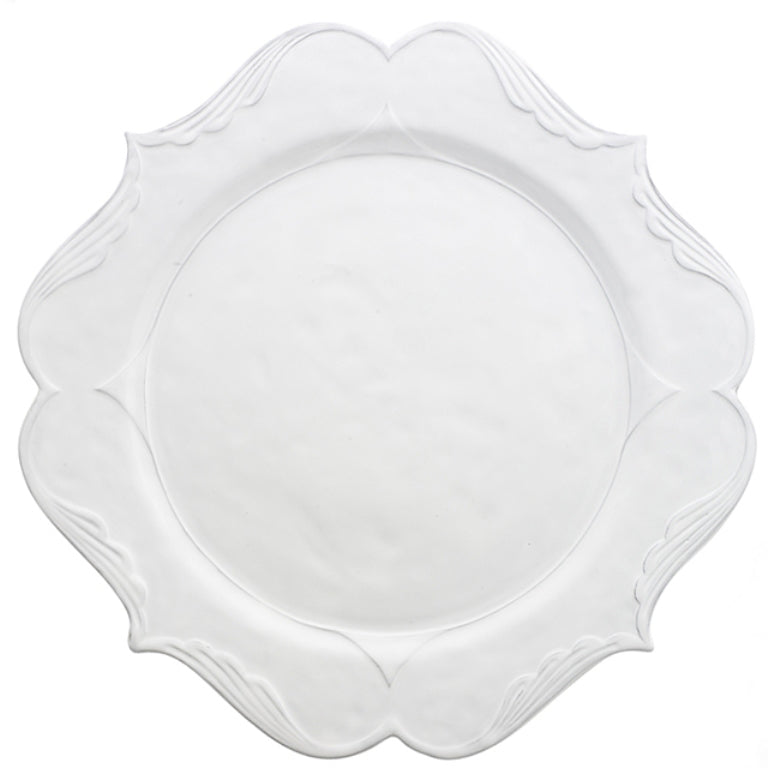 Arte Italica Bella Bianca Filigree Charger
